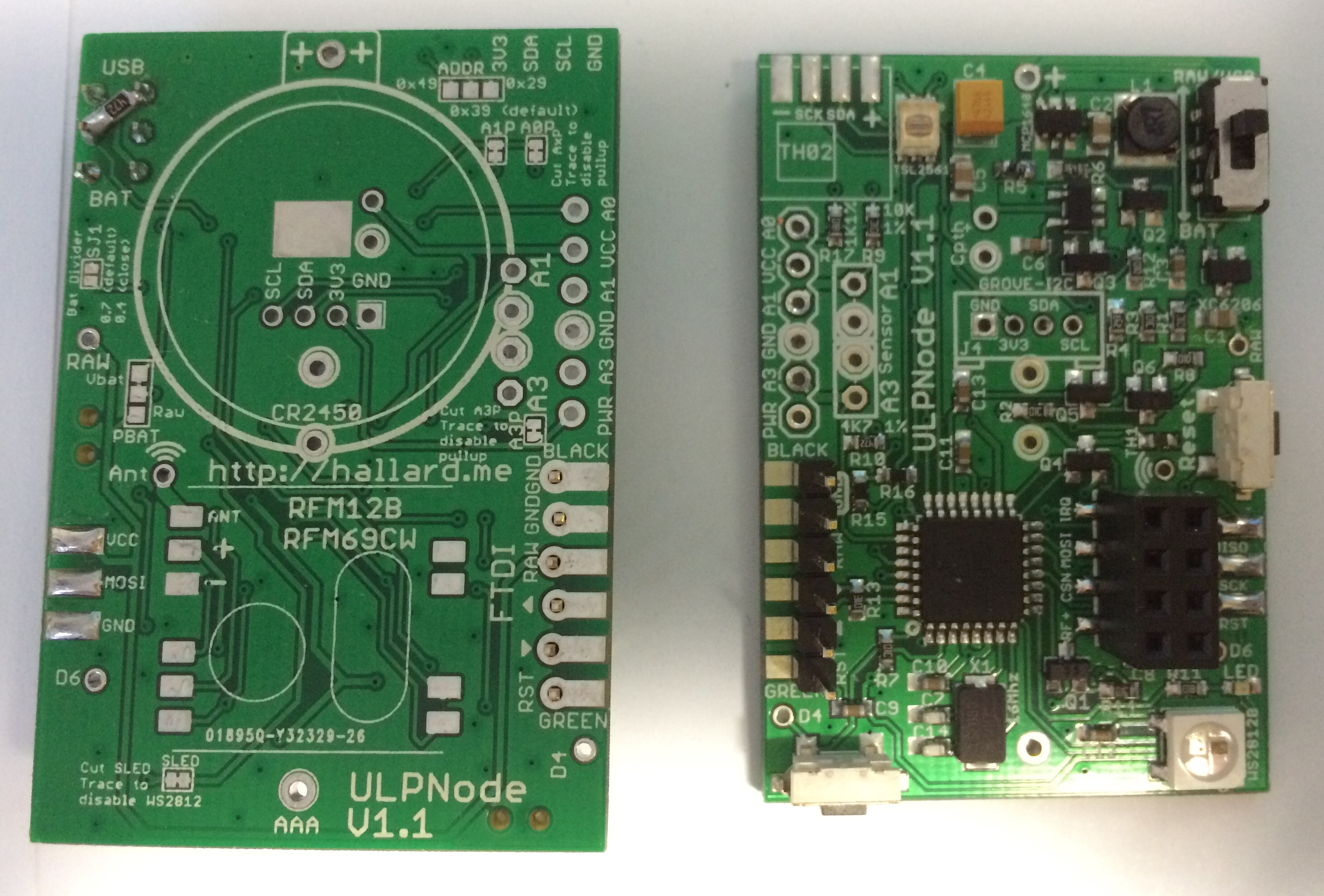 ULPNode 1st Proto PCB