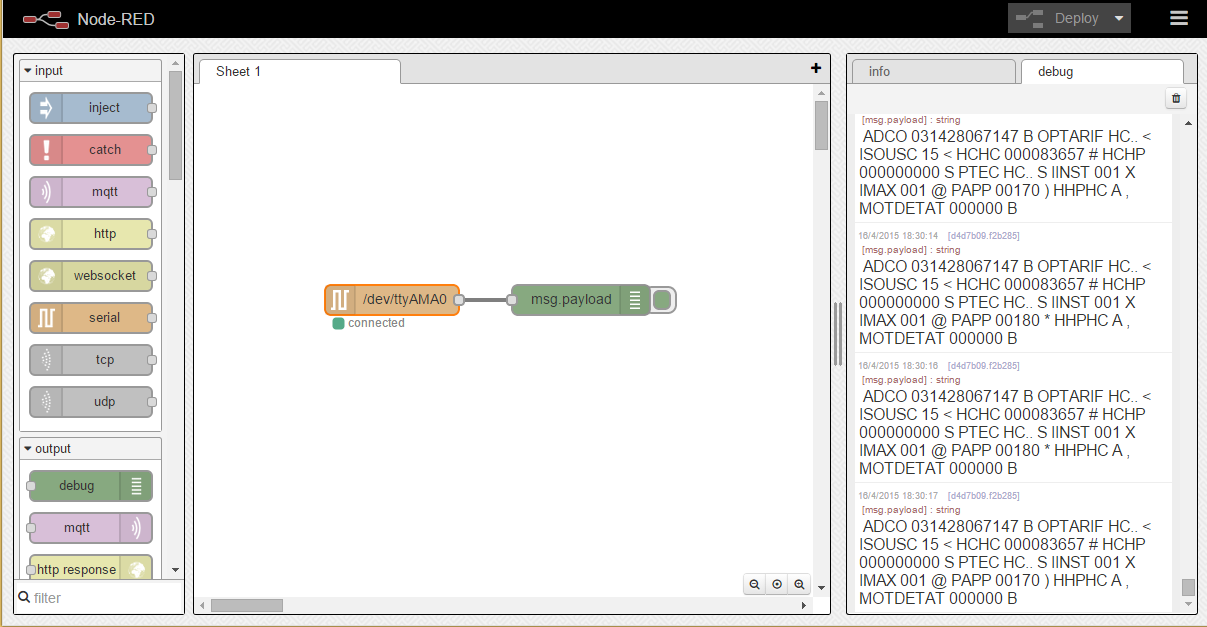 PiTInfo : Téléinfo, Emoncms avec Node Red sur Raspberry PI, moins de 30 ...