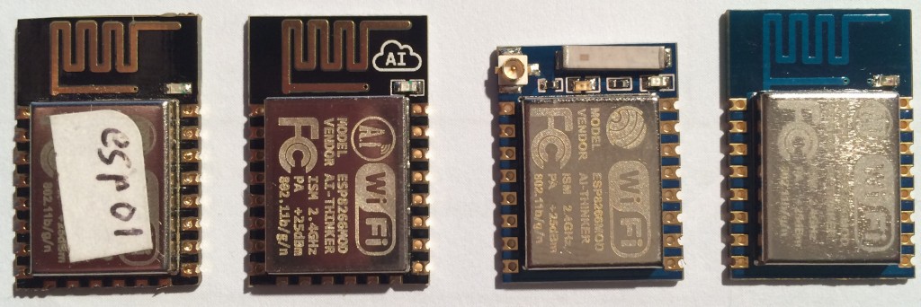 different WifInfo Modules